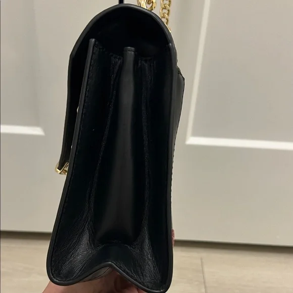 Michael Kors Camo Black, Green, & White Leather Butterfly Bag - Picture 5 of 15